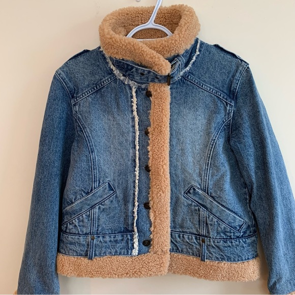 we the FREE people Rylee Cozy Moto Jacket . - Picture 8 of 10